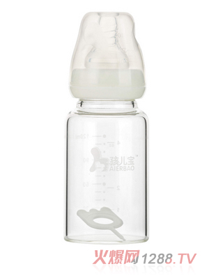 孩兒寶標(biāo)口晶鉆奶瓶120ml
