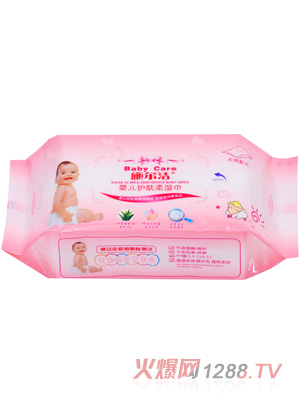 施爾潔嬰兒護膚柔濕巾80抽