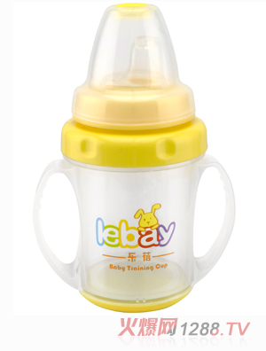 樂蓓嬰幼兒學飲杯6903黃色