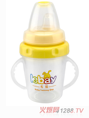 樂蓓嬰幼兒學飲杯6902黃色