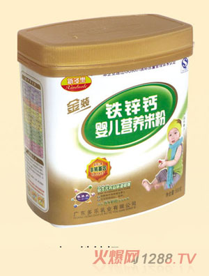 新多樂鐵鋅鈣嬰兒營養米粉