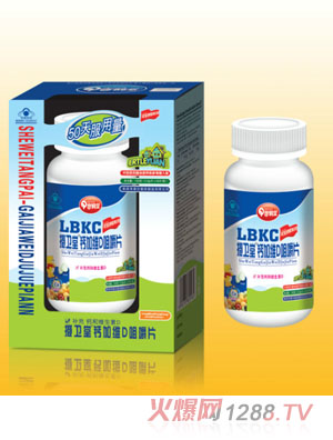 奇鶴堂攝衛堂鈣加維D咀嚼片