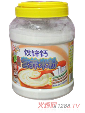 高鷹鐵鋅鈣營養米粉1段