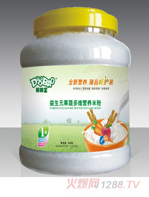 嘟嘟寶益生元果蔬多維營養米粉