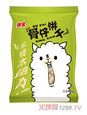 康寶骨仔餅干80g