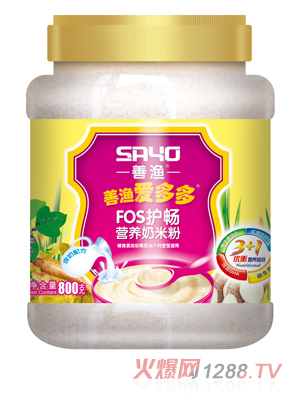 善漁愛多多FOS護(hù)腸營養(yǎng)奶米粉