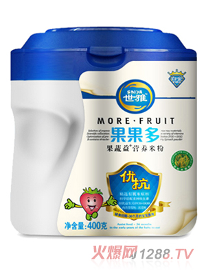 世雅果果多果蔬益+營養米粉