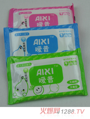 噯昔嬰兒手口濕巾10片