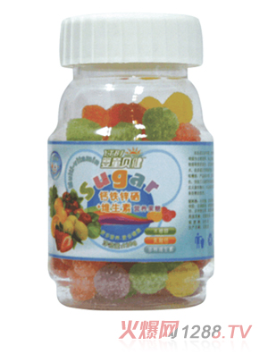 嬰童貝健鈣鐵鋅硒營養果糖