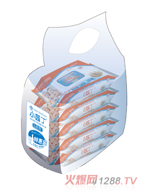 小園丁原生谷胚口手護膚濕巾30片