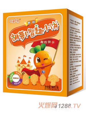 奇趣世界原味胡蘿卜智趣小餅