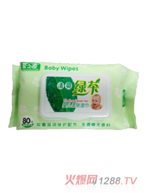 愛之道嬰兒柔膚濕巾80抽