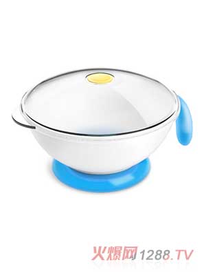 伊斯卡爾微波喂食碗（藍）