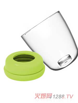 伊斯卡爾標準口徑奶瓶旋蓋組合（綠）