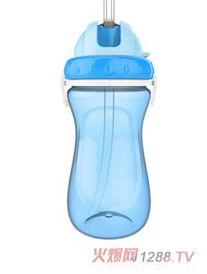 伊斯卡爾350ml安全健康兒童水壺（藍(lán)）