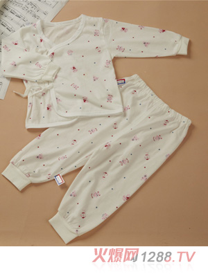 金色小魚精棉單面歡樂(lè)熊束口合同套