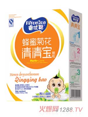 睿優聰蜂蜜菊花清清寶顆粒