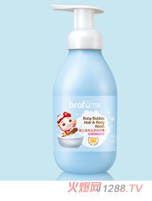 貝芙嬰幼兒泡泡洗發沐浴露