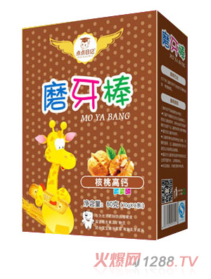點點日記核桃高鈣磨牙棒