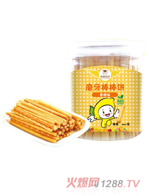 點點日記香橙味磨牙棒棒餅