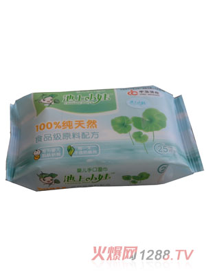 池上小娃嬰兒手口濕巾25片裝