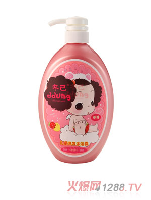 冬己兒童洗發沐浴露（草莓）