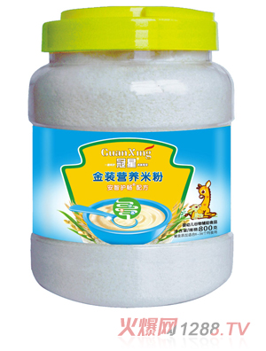 冠星安智護暢800克營養米粉