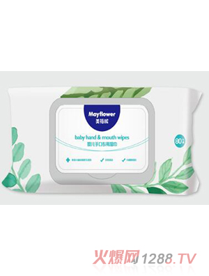 美福昵嬰兒手口專用濕巾80片裝