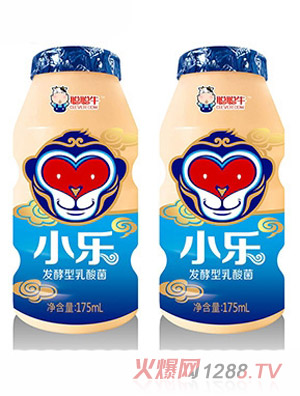 聰聰牛小樂發酵型乳酸菌175ml藍色