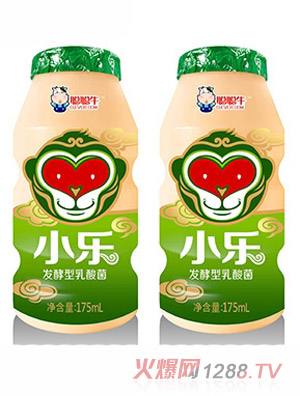 聰聰牛小樂發酵型乳酸菌175ml綠色