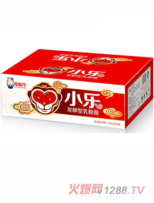 聰聰牛小樂發酵型乳酸菌草莓味175mlx24瓶