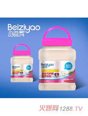 貝滋肴益生元護暢營養米粉800桶裝