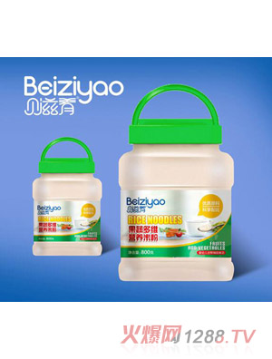 貝滋肴果蔬多維營養米粉800桶裝