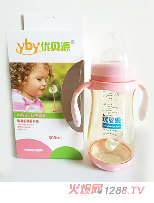 優貝源PPSU大肚子瓶300ml