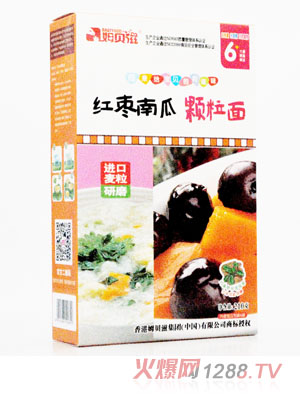 姆貝滋紅棗南瓜顆粒面