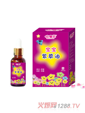 咕嚕羊寶寶紫草油