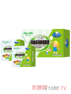 優維康鈣鐵鋅多種維生素小兒速補顆粒