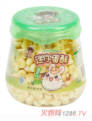 愛(ài)喵嘜迷你蛋酥（蔬菜味）