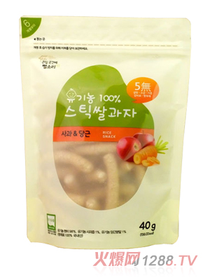 韓國(guó)每日嬰幼兒米餅-大米+蘋果+胡蘿卜