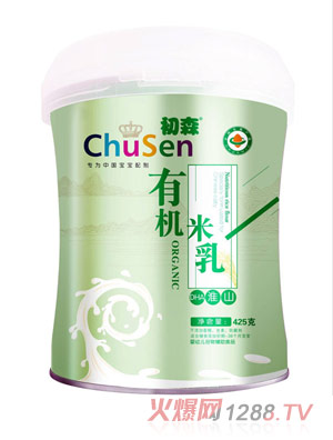 初森有機米乳-DHA淮山