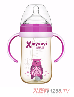 �����ЏV��PPSU��ƿ300ml �ϼtɫ