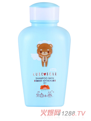 可可熊嬰童倍呵?倍護洗發沐浴露 300ml