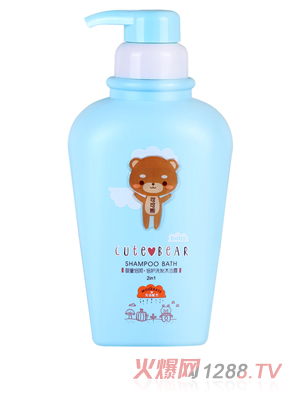 可可熊嬰童倍呵?保濕洗發沐浴露 500ml