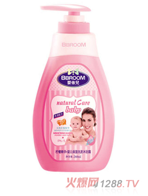 嬰倍兒檸檬精華·嬰兒保濕洗發沐浴露