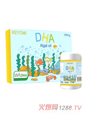 科優咪藻油DHA軟膠囊