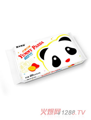 雅米熊貓牌優酪果凍480g（芒果）