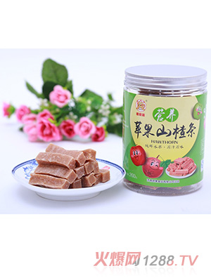 糖糖貓?zhí)O果山楂條260g罐裝