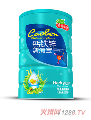 養源倍健鈣鐵鋅清清寶 罐裝