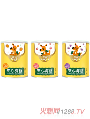 領嬰堅果夾心海苔