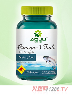 澳巨營養歐米伽3魚油軟膠囊